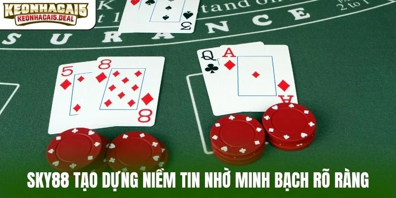 Sky88 tạo dựng niềm tin nhờ minh bạch rõ ràng